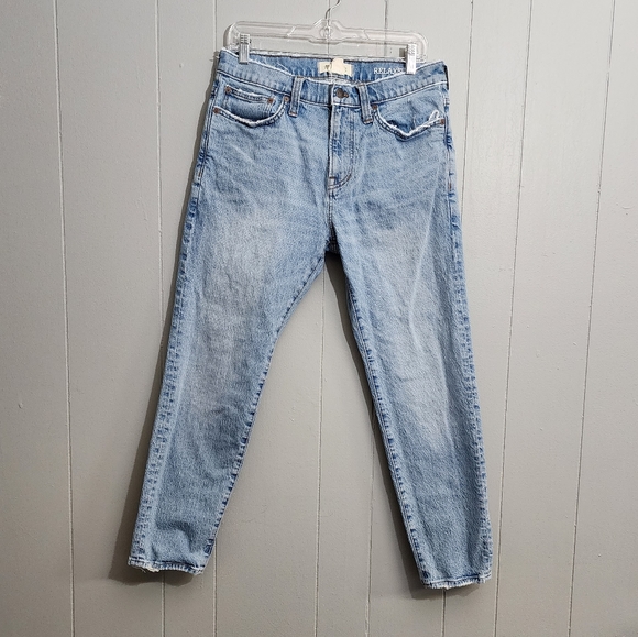 Madewell Other - Madewell Relaxed Taper Light Was Jeans
